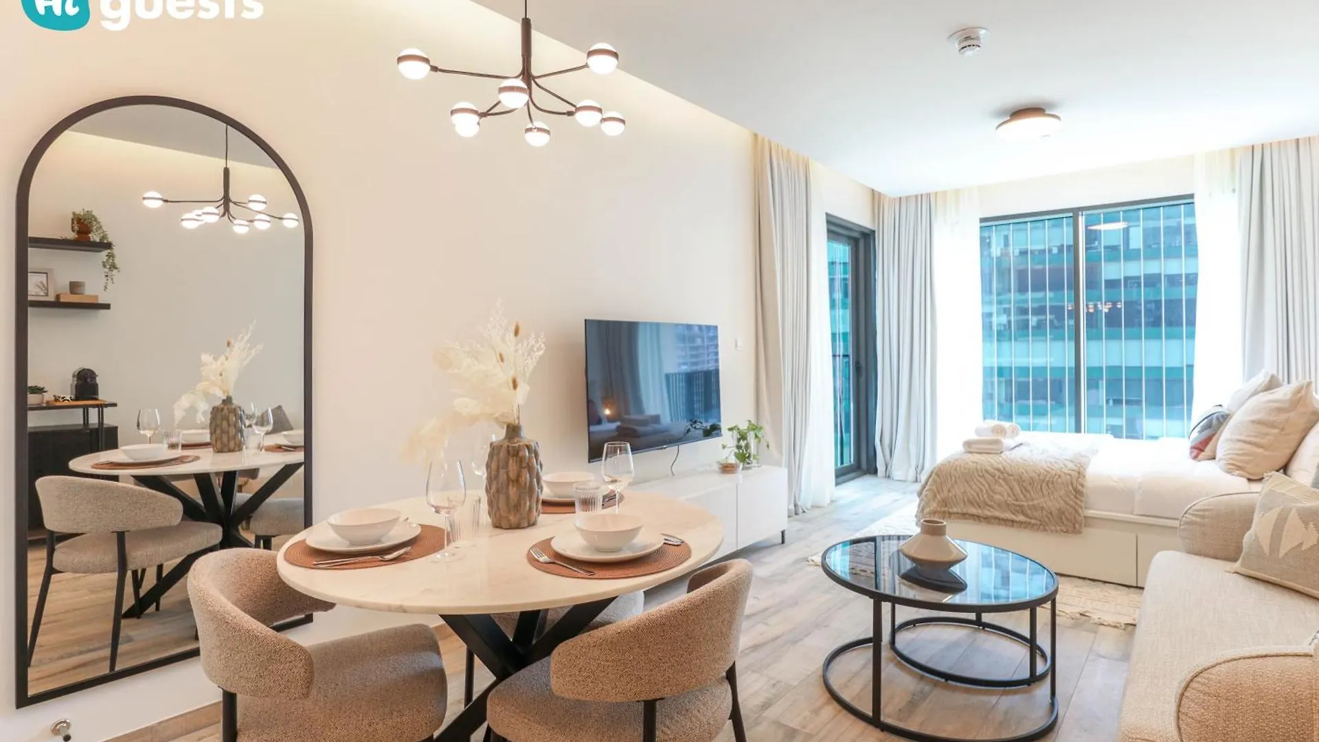 Higuests - Ahad Residence Modern Apt In Dubai'S Business Hub Apartment