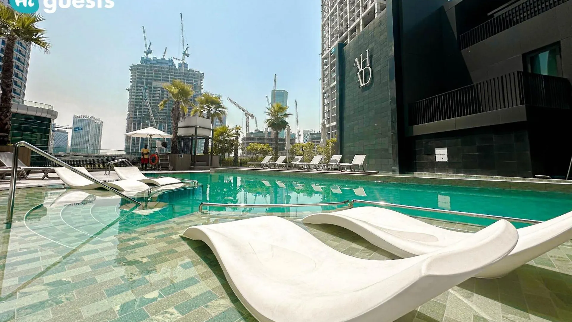 Higuests - Ahad Residence Modern Apt In Dubai'S Business Hub 0*, Dubai
