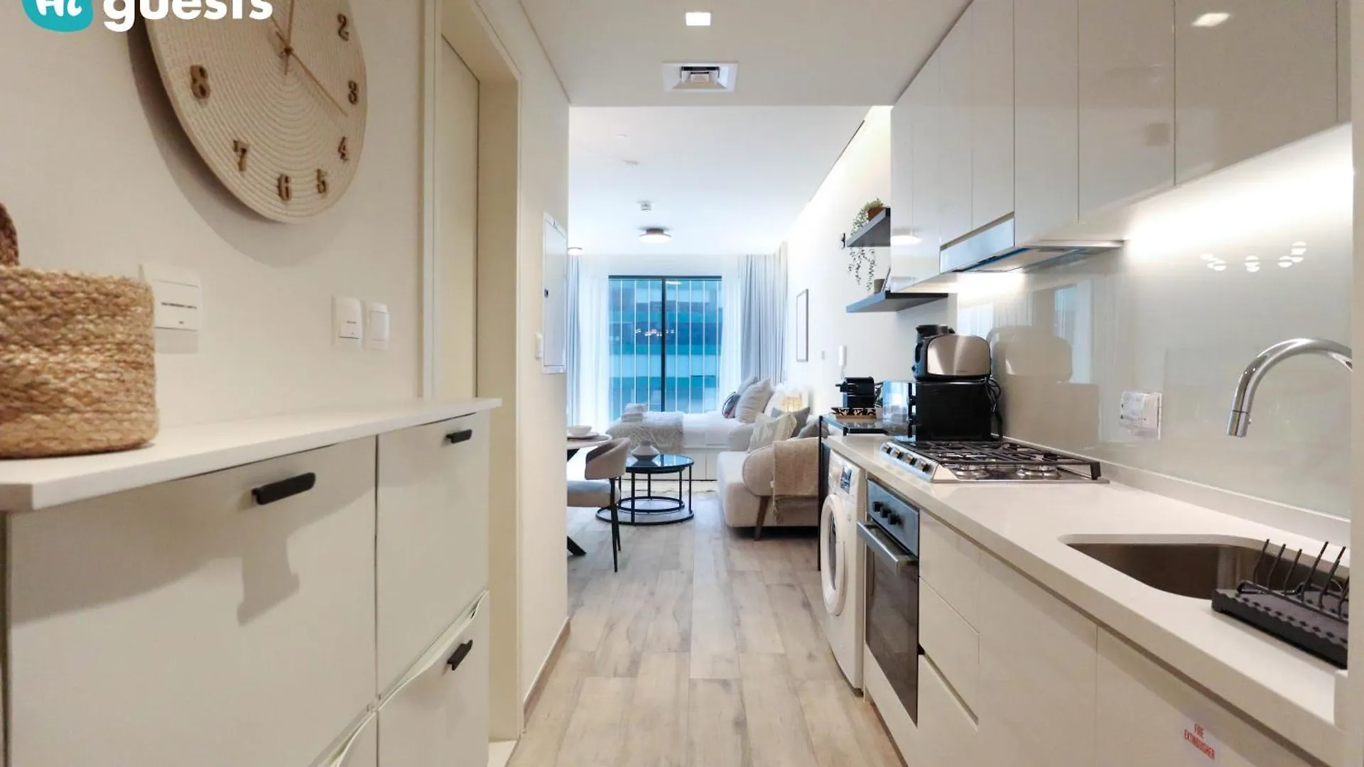 Apartment Higuests - Ahad Residence Modern Apt In Dubai'S Business Hub