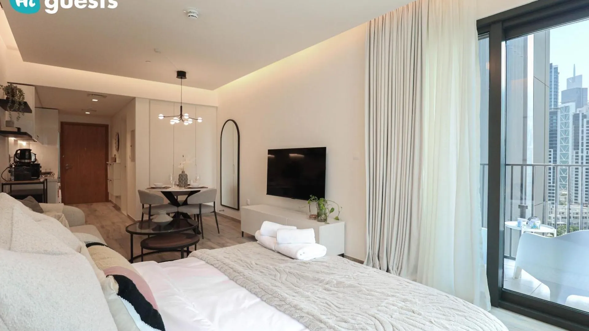 Higuests - Ahad Residence Modern Apt In Dubai'S Business Hub Apartment