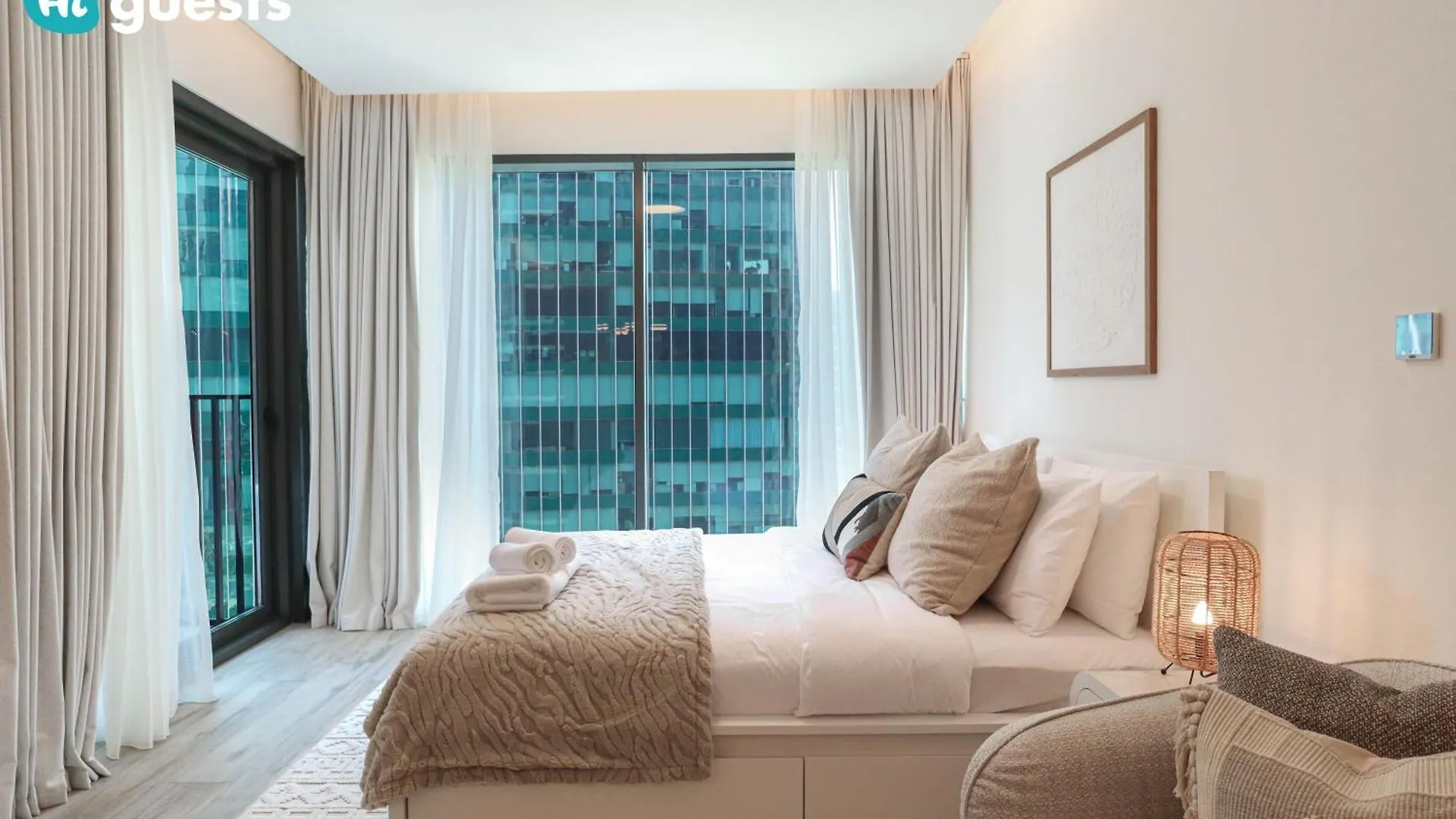 Apartment Higuests - Ahad Residence Modern Apt In Dubai'S Business Hub
