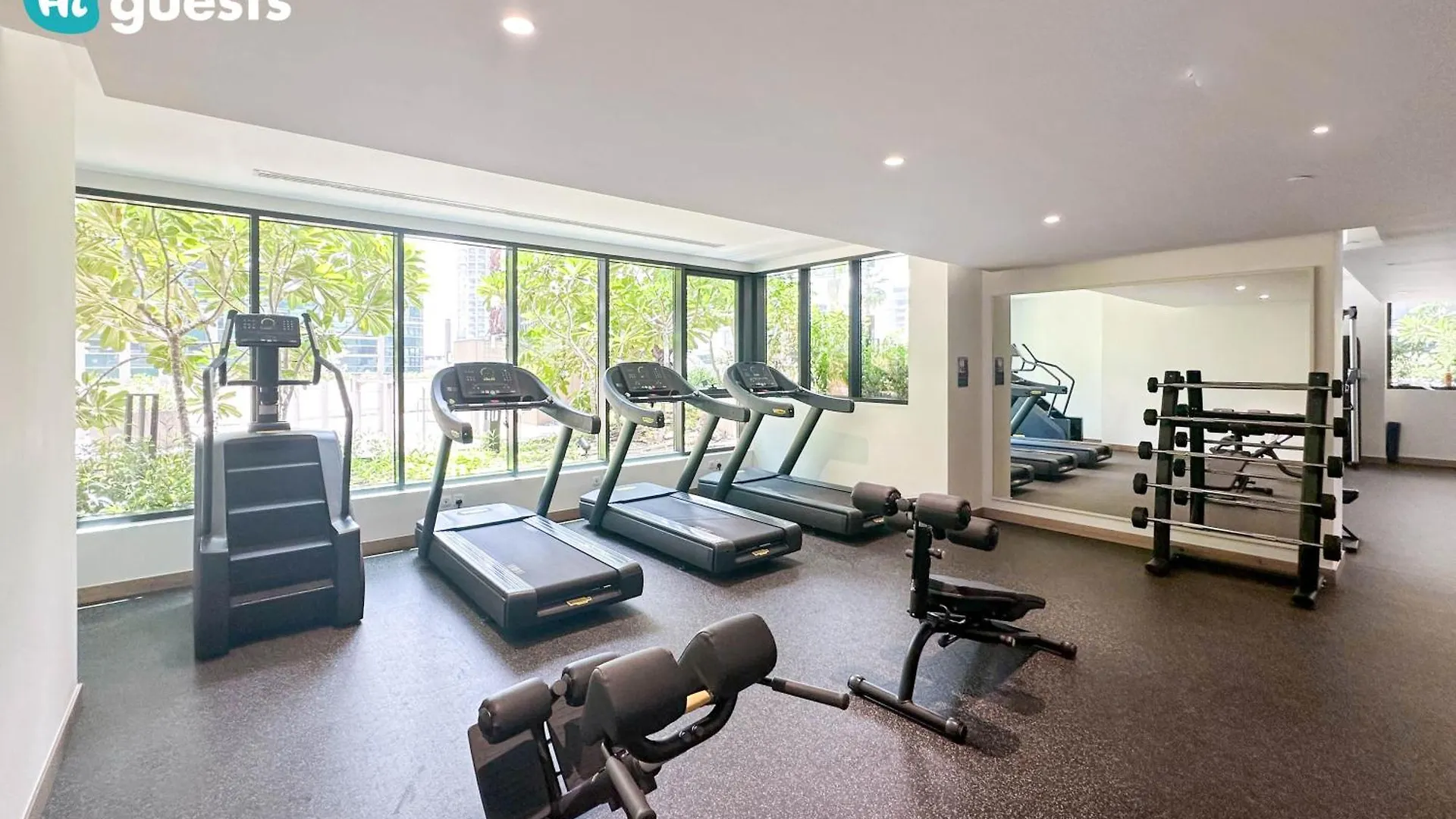Higuests - Ahad Residence Modern Apt In Dubai'S Business Hub Dubaj
