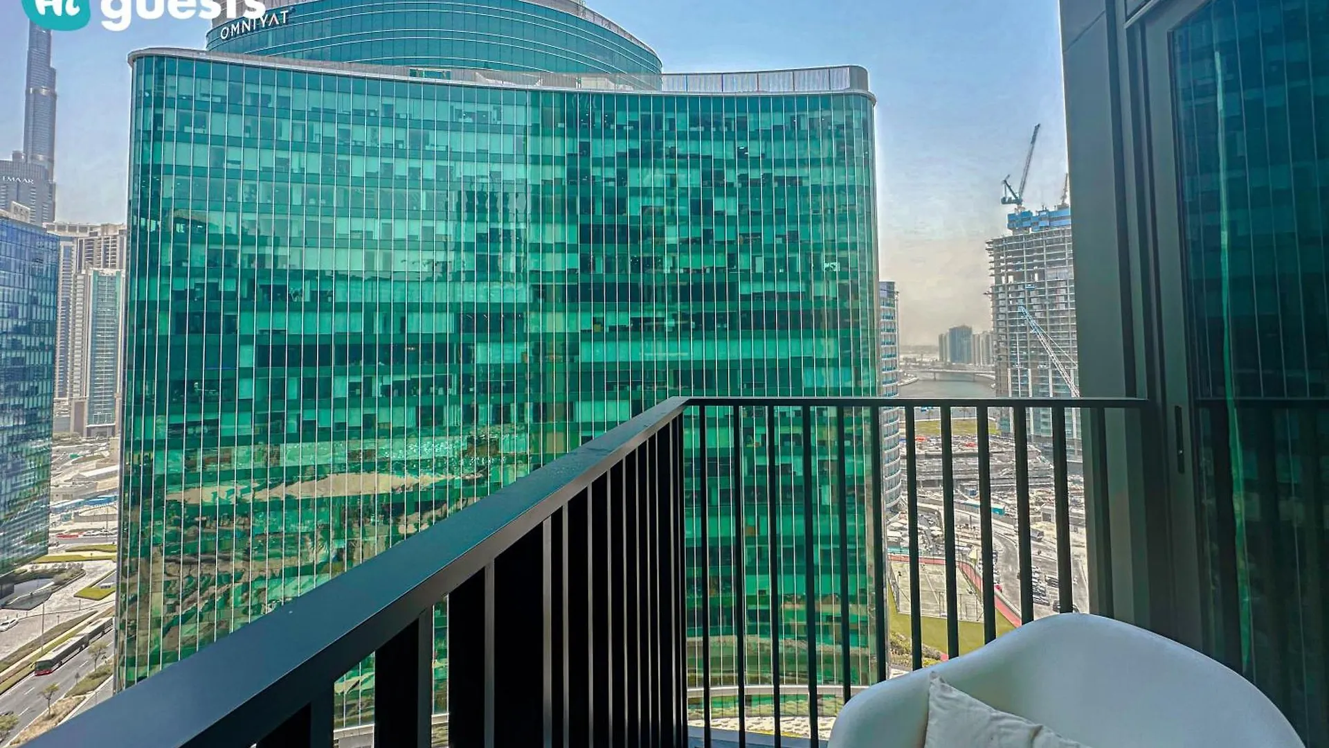 Higuests - Ahad Residence Modern Apt In Dubai'S Business Hub Dubaj